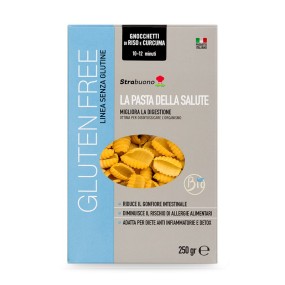 Strabuono - Gnocchetti Riso e Curcuma Bio 250 gr