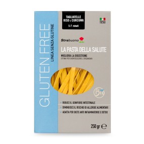 Strabuono - Tagliatelle Riso e Curcuma Bio 250gr