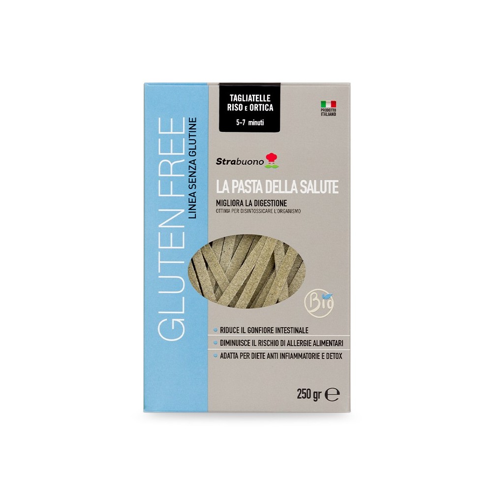 Strabuono - Tagliatelle Riso e Ortica 250 gr