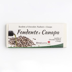 Cioccolato Extra Fondente alla Canapa 50gr - Stabuono