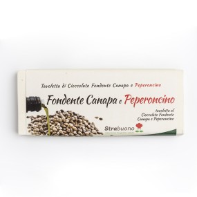 Cioccolato Fondente Canapa e Peperoncino