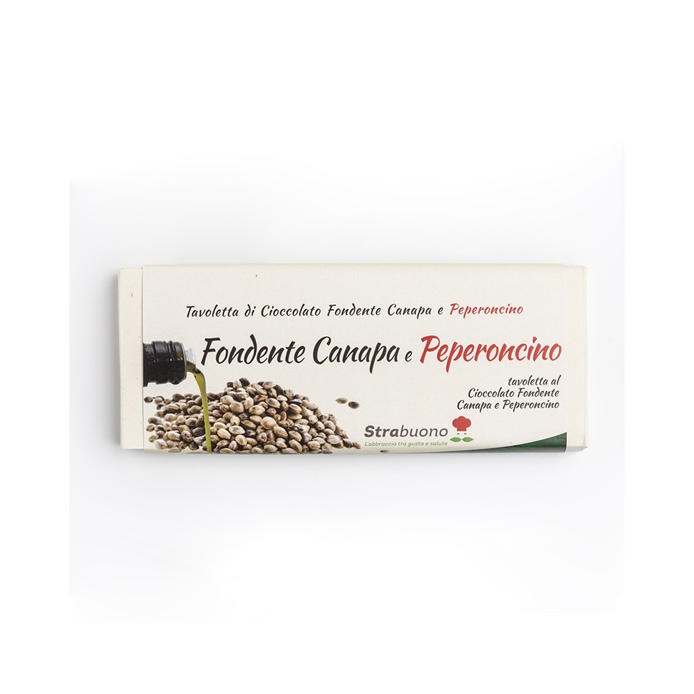 Cioccolato Fondente Canapa e Peperoncino