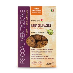 Cookies Proteici alla Canapa Senza Glutine 200gr - Strabuono