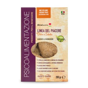 Biscotti Mezze Lune Canapa e Amarena 200gr - Strabuono