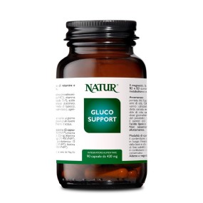 Integratore Alimentare Vegano Natur - Gluco Support 90 cps