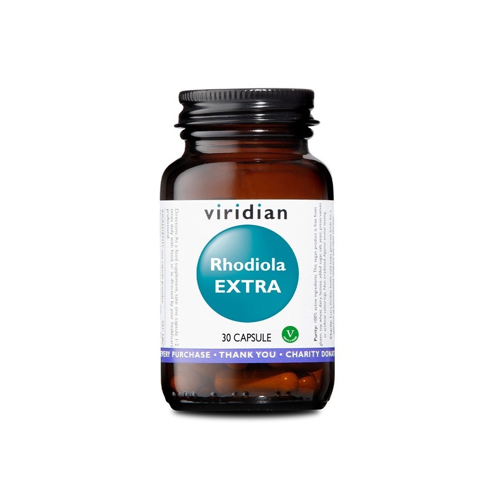 Integratore Alimentare Rhodiola Extra 30 cps - Viridian