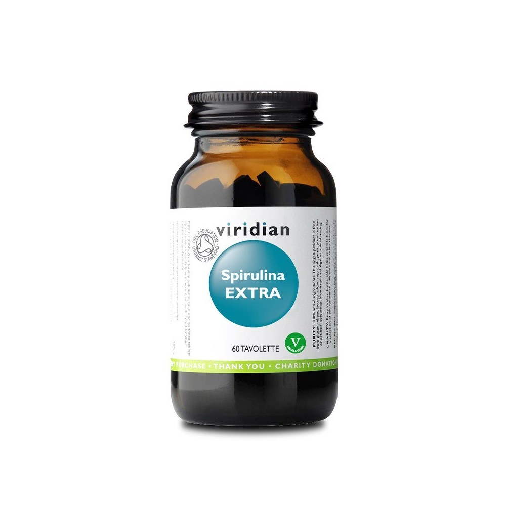 Integratore Alimentare Spirulina Extra 60 tav - Viridian