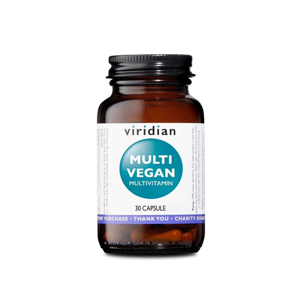 Viridian - Multi Vegan Multivitamin 30 Cps