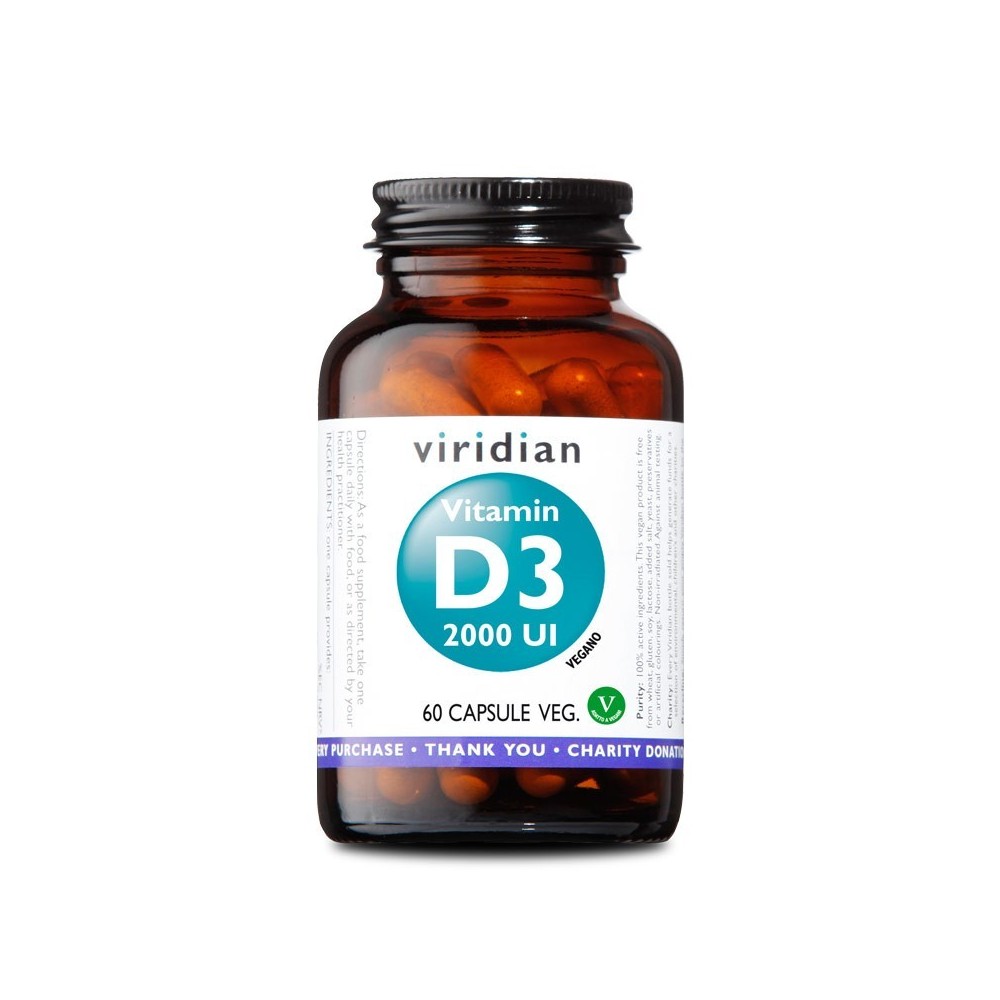 Viridian vitamin D3 2000 UI