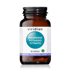 viridian magnesio potassio citrato 30 capsule