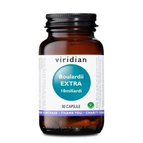 Integratore Alimentare Probiotico Viridian - Boulardii Extra 10 mld 30 cps