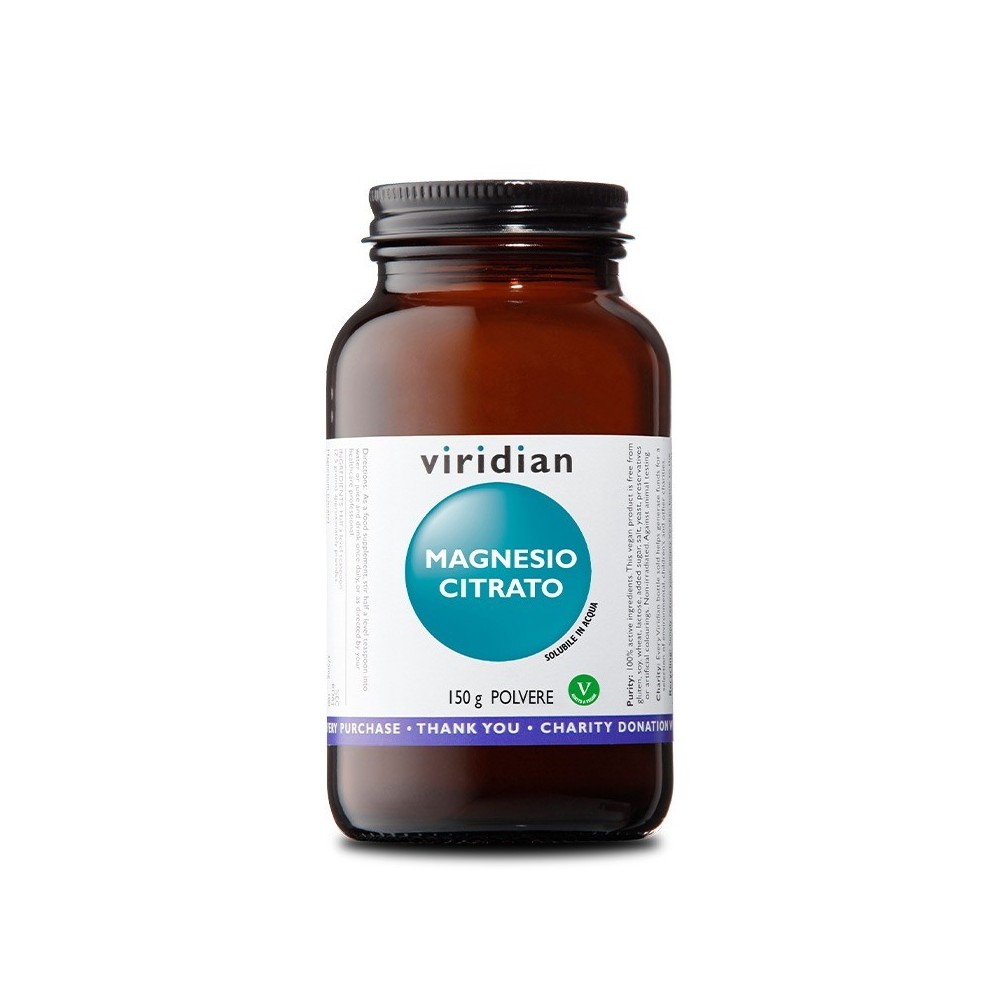 Viridian - Magnesio Citrato 150 g Polvere